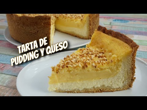 TARTA DE PUDDING Y QUESO / SUPER JUGOSA / FÁCIL / El Rincón de Belén