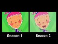 Pinky Dinky Doo Intro Comparison 2005 2010