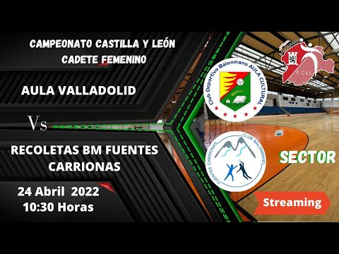 AULA VALLADOLID - RECOLETAS BM FUENTES CARRIONAS. Sector Cadete Femenino