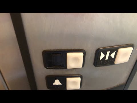 Schindler Hydraulic Blue Elevator @ The Shops At West End Underground Parking in St. Louis Park, MN