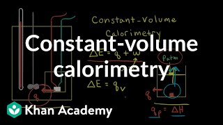 Constant-volume calorimetry | Thermodynamics | AP Chemistry | Khan Academy