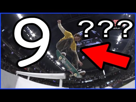 Curren Caples SLS Legendary 1 INCH Crook Bonk (9 Club Worthy?) STREET LEAGUE CHICAGO
