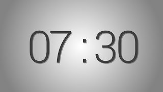 7 Minutes 30 seconds countdown Timer - Beep at the end | Simple Timer (seven min thirty sec)