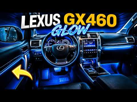 The Lexus GX460 Just Got Cooler (Ambient Lighting Upgrade)