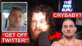The MMA Guru RIPS SEAN STRICKLAND For BEING A CRYBABY On Twitter?! Calls Him A TEENAGE GIRL?!