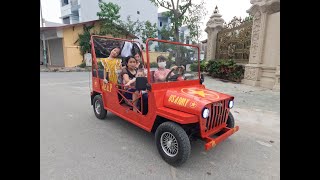 Test electric Jeep new version