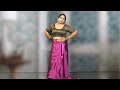 Model Shabana Expression Video How To Wear Pink Satin Saree Saree Draping Fashion IQUBE