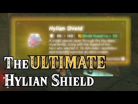 How to GET the ULTIMATE HYLIAN SHIELD [Explained in 29 seconds]