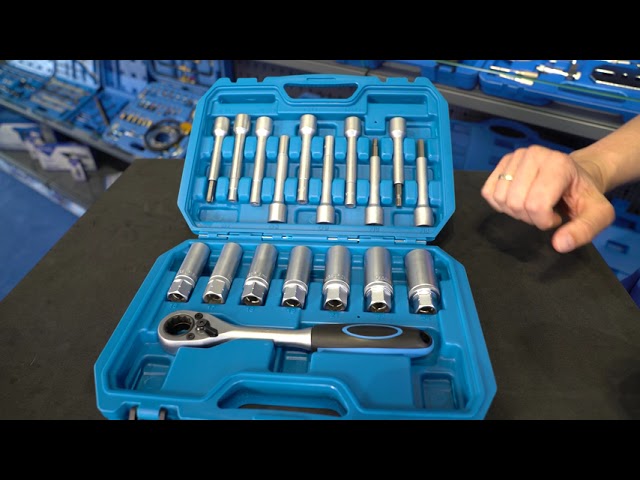 Video teaser for BRILLIANT TOOLS BT651250 Stoßdämpfer-Werkzeug-Satz 18-tlg. [Powered by KS TOOLS]
