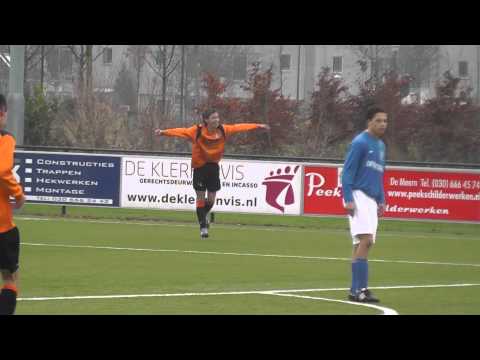 1 dec 2012 VV De Meern A1 - Argon A2 com 4-2 Doelpunt Glenn, assist Dion