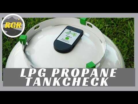 LPG Propane Tank Check System by Mopeka Products | Product Review | Wireless Propane Monitor System