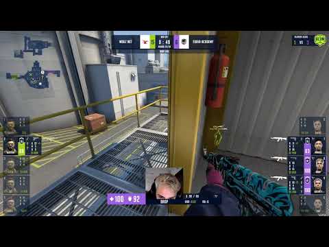 DECENTY WITH THE LURK - MOUZ NXT VS FURIA ACADEMY - WePlay Academy League - CSGO