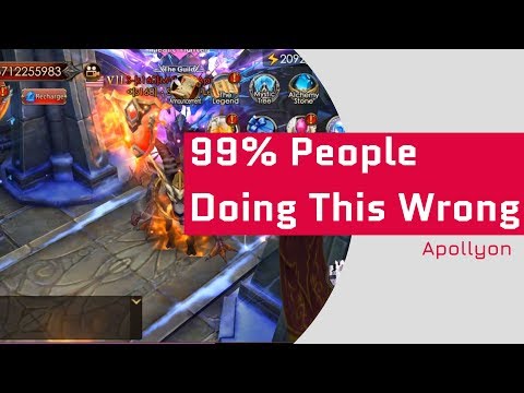 99% People Doing this Wrong - Legacy of Discord - Apollyon