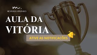 Aula da vitória - Histórias de aprovados no mestrado!