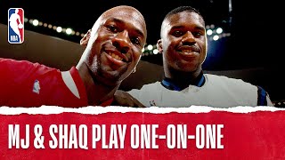 Michael Jordan Plays One-on-One with Shaq