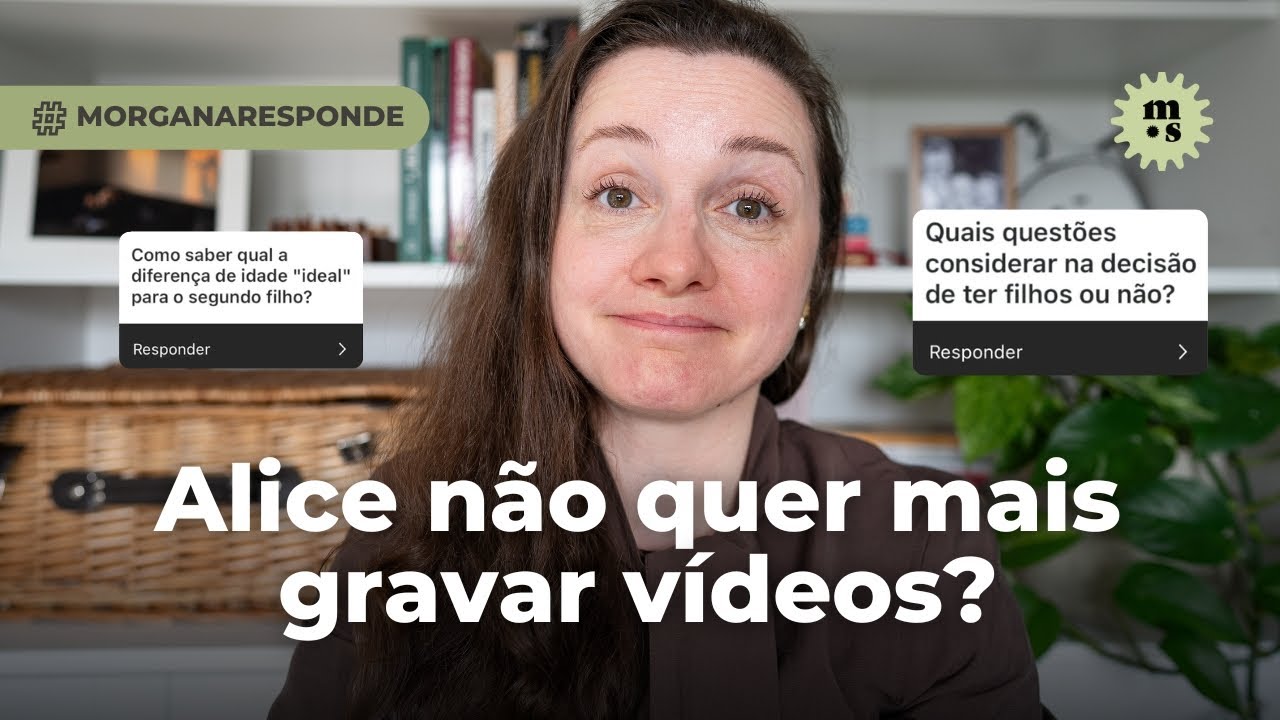 Qual a idade ideal para ter filhos? As meninas não se irritam com filmagens? | Respondendo perguntas