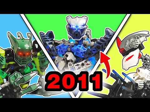 Reviewing My OLD MAKUTA Bionicle MOCs - Do They Hold Up?