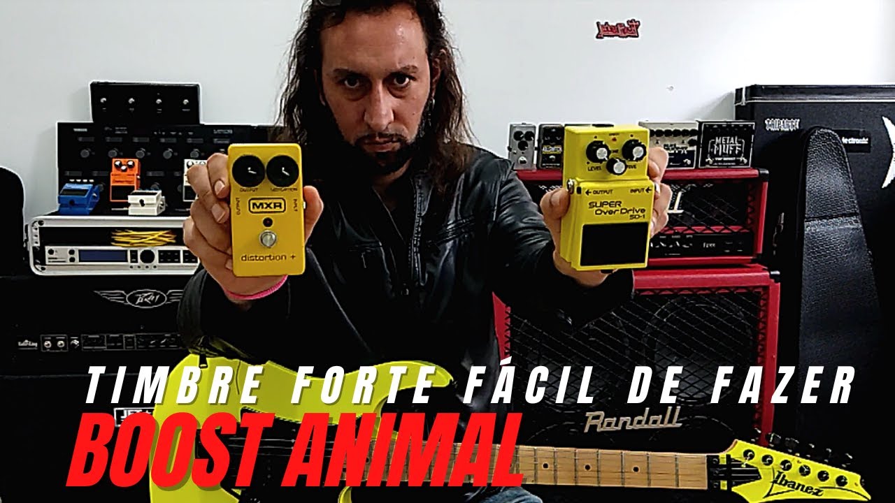 Dica Para Um Timbre De Guitarra Profissional - Boost / Pedal De Overdrive + Distortion
