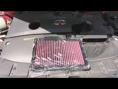 2019 - 2020 Infiniti QX50 Air Filter Replacement (K&N)