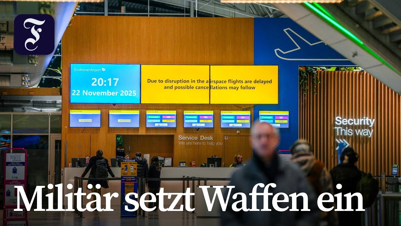 Drohnen legen Flughafen Eindhoven lahm