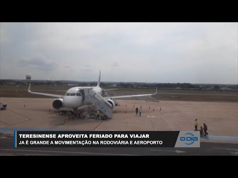 Movimentação na Rodoviária e Aeroporto de Teresina aumenta em feriado da Semana Santa 05 04 2023