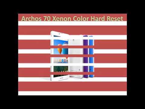 Archos 70 Xenon color hard reset
