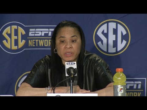POST-GAME: A'ja Wilson, Mikiah Herbert Harrigan, Dawn Staley on Kentucky — 3/4/17