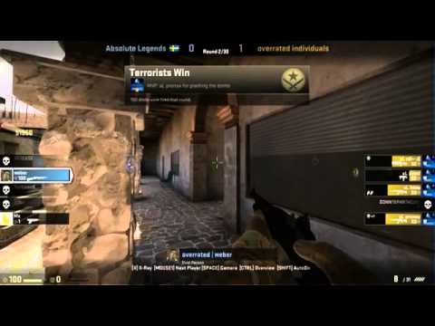 overrated individuals vs Absolute Legends   Ro32 RaidCall EMS One Cup 2   Counter Strike GO HD