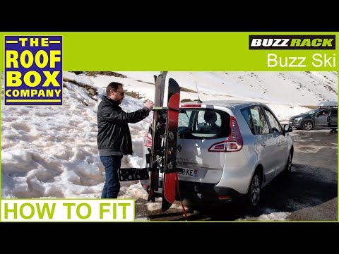 BUZZ RACK tow ball ski and board carrier - How to fit