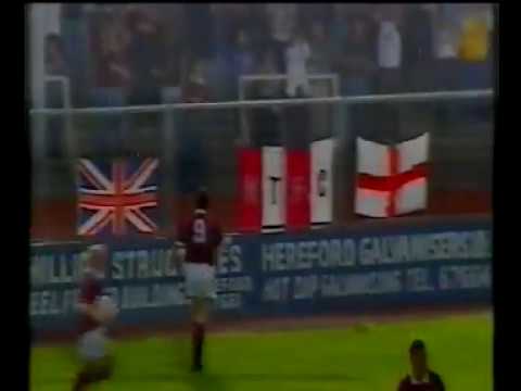 Hereford United 1-1 Northampton Town - 11th September 1993