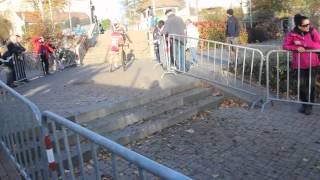 preview picture of video 'Lorsch Cyclocross C1 Bunny Hop Stairs 2014'