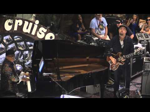 Ivan Neville solo piano set 1/10/16 Jam Cruise Atrium
