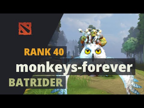 monkeys-forever (Rank 40) plays Batrider Dota 2 Full Game