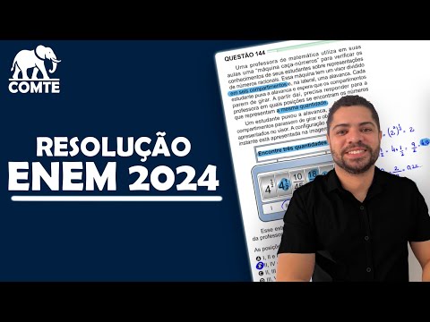 Questão 144 | Prova Verde ENEM 2024 | Uma professora de matemática utiliza em suas aulas uma