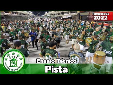Cubango 2022 | Pista - Ensaio Técnico | Samba ao vivo - #ETLRJ22