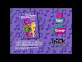 Barney S Super Dee Duper Song Collection DVD Trailer