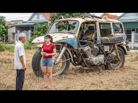 Talented Girl Perfectly Restores a Yamaha FZS150 Bought from an Ethnic Woman