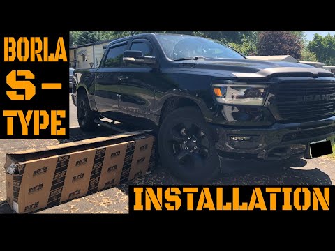 Ram 1500 Borla S-Type Catback Exhaust Install (5.7 Hemi)