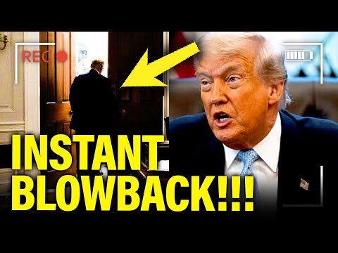 Trump PANICS and ABRUPTLY CANCELS Big Announcement as His OWN Party Revolts