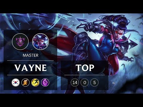 Vayne Top vs Heimerdinger - KR Master Patch 9.3