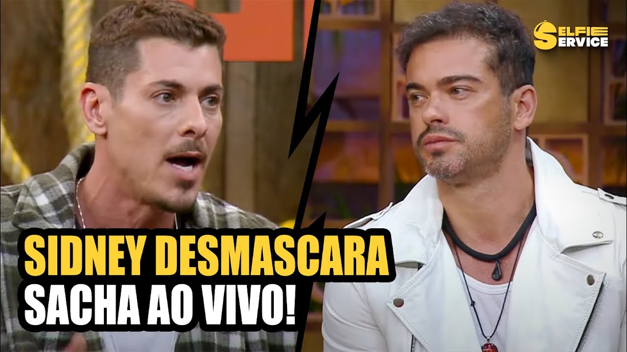 SACHA TENTA ANULAR PODER E SIDNEY O DESMASCARA AO VIVO!