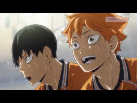 Hinata high pass calm down teammates. Hinata pass!! Karasuno wins!!! Haikyuu!!