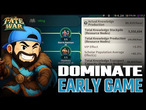 Fate War Beginner’s Guide 2025 – Best Early Game Tips, Heroes & Resource Strategy!