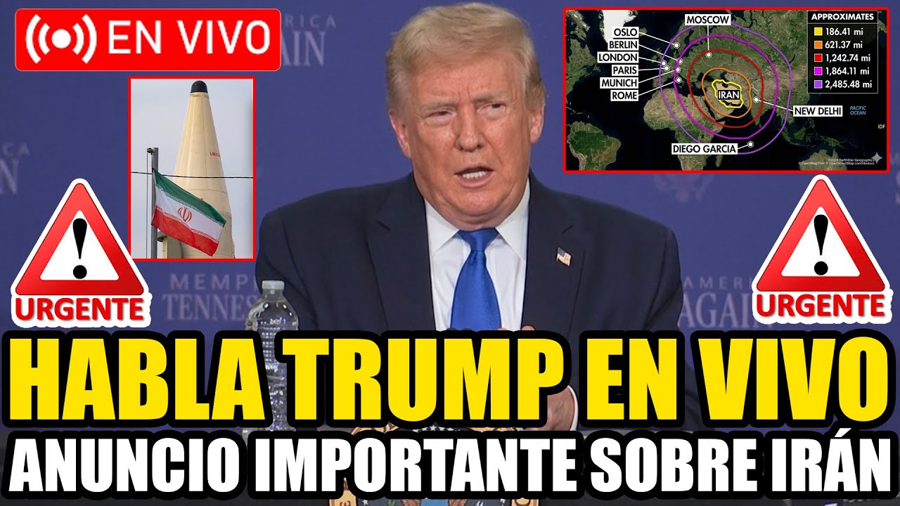 🔴URGENTE TRUMP EN VIVO ANUNCIO IMPORTANTE CONTRA IRÁN ¿EL FIN DE LA GUERRA? | FRAN FIJAP