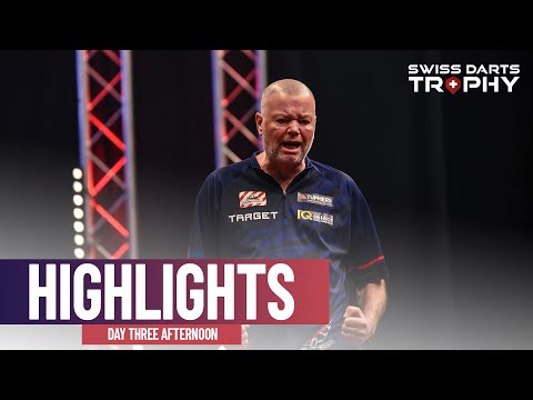 DOWN TO THE WIRE! 👀 | 2025 Swiss Darts Trophy | Day Three Afternoon Highlights