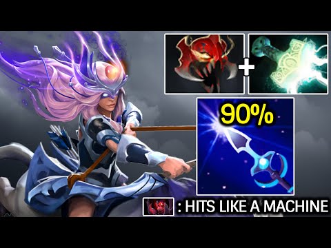 Mirana Madness Spam Hits Like a Machine – Power Right Click Dota 2