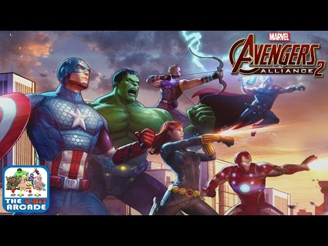 Marvel Avengers Alliance 2 - Stop Baron Strucker And Hydra's Invasion (iOS/iPad Gameplay) Video