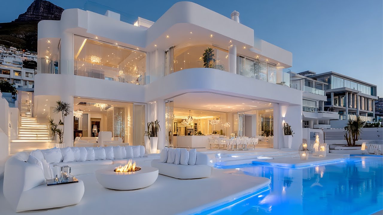 Ultra-Modern Luxurious Multimillion Mega Mansion with Picture Perfect Aesthetics and Designs.
