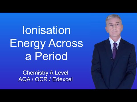 A Level Chemistry Revision "Ionisation Energy across a Period"