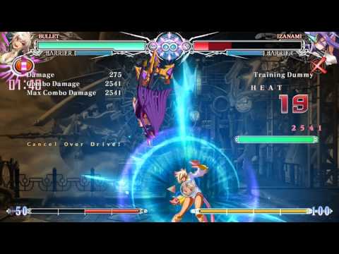Bullet has the coolest combos (Blazblue Central Fiction)